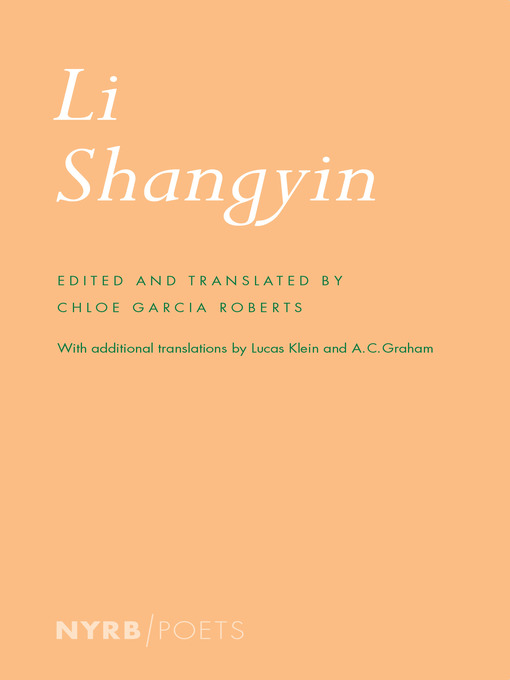 Title details for Li Shangyin by Li Shangyin - Available